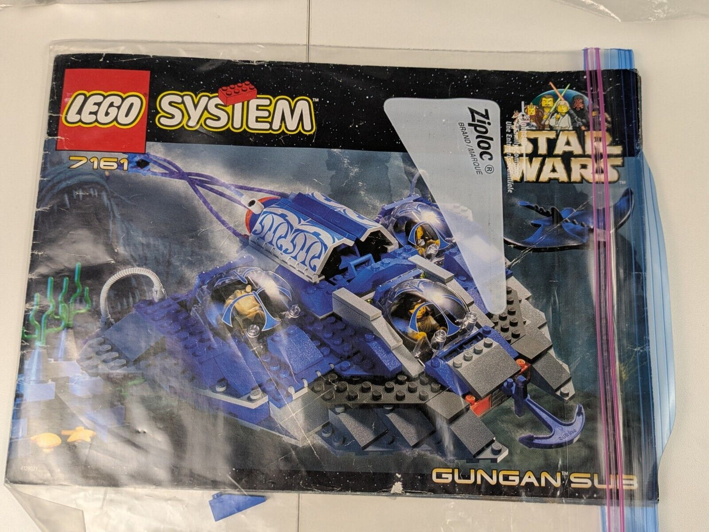 Lego Star Wars: Gungan Sub Set 7161 w/ Instructions