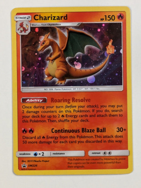 Charizard - SM226 - Promo Sun & Moon Promos - Pokemon Card - LP