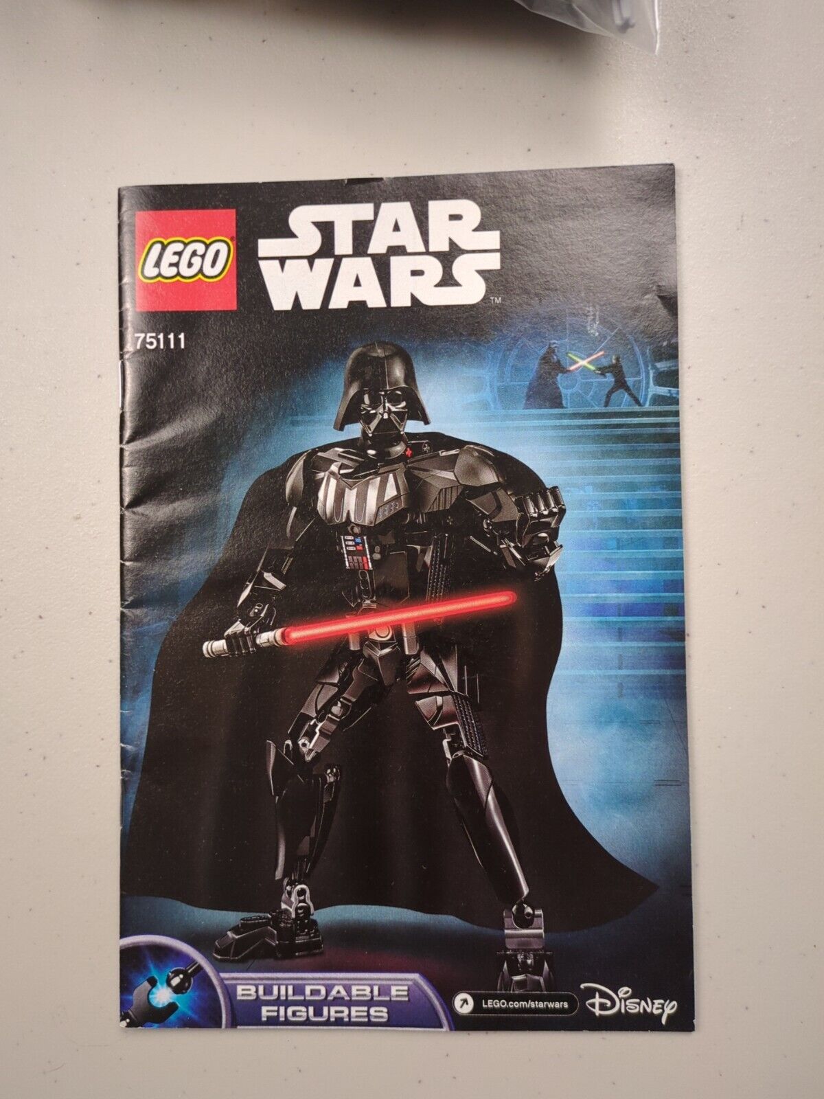 Lego Star Wars: Darth Vader Set 75111 w/ Instructions