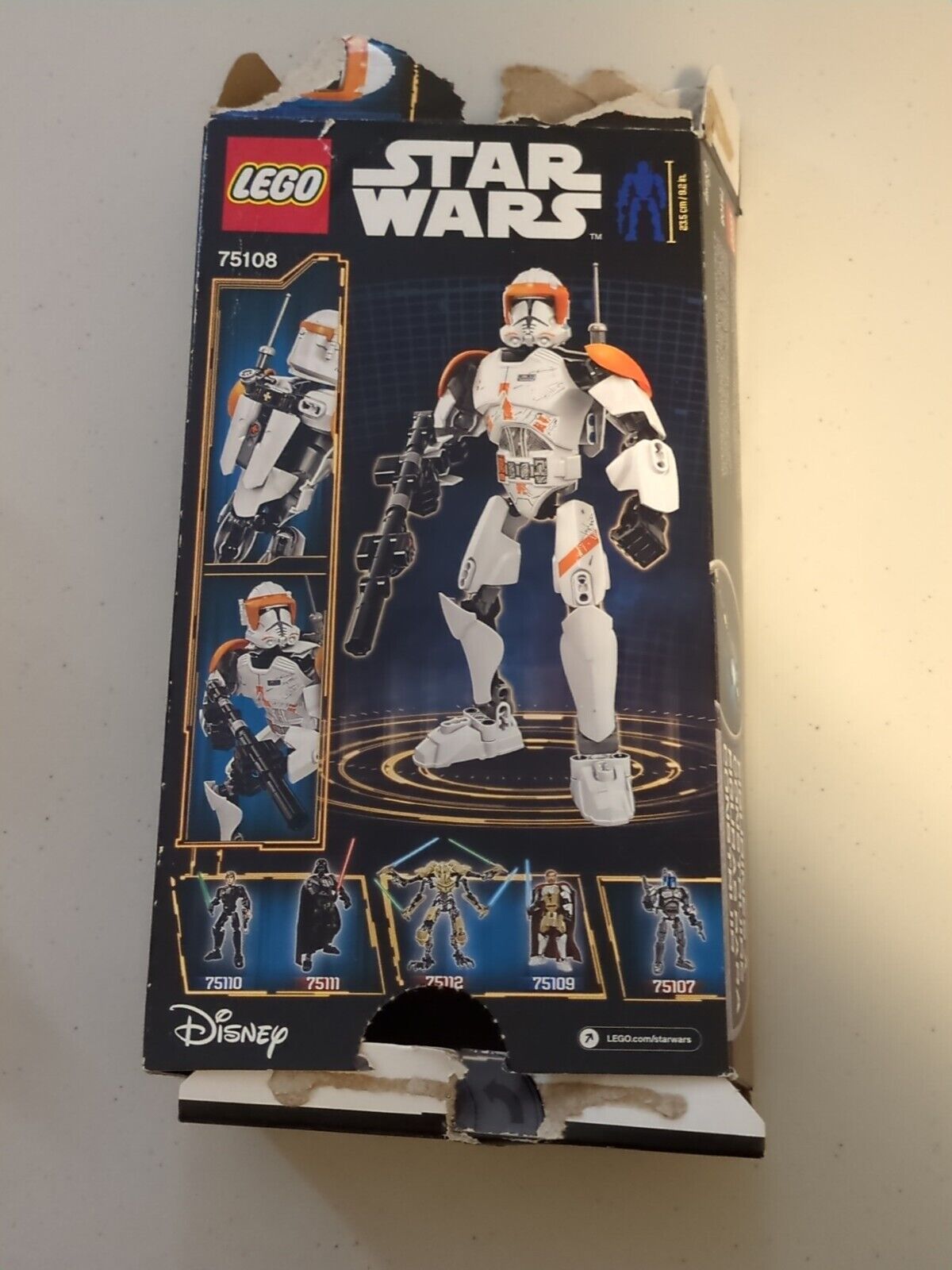 Lego Star Wars Clone Commander Cody 75108 - Complete w/ Box & Instructions