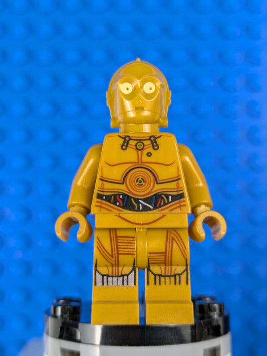 Lego Star Wars: C-3PO - Colorful Wires sw0700 Sets 75159, 75247