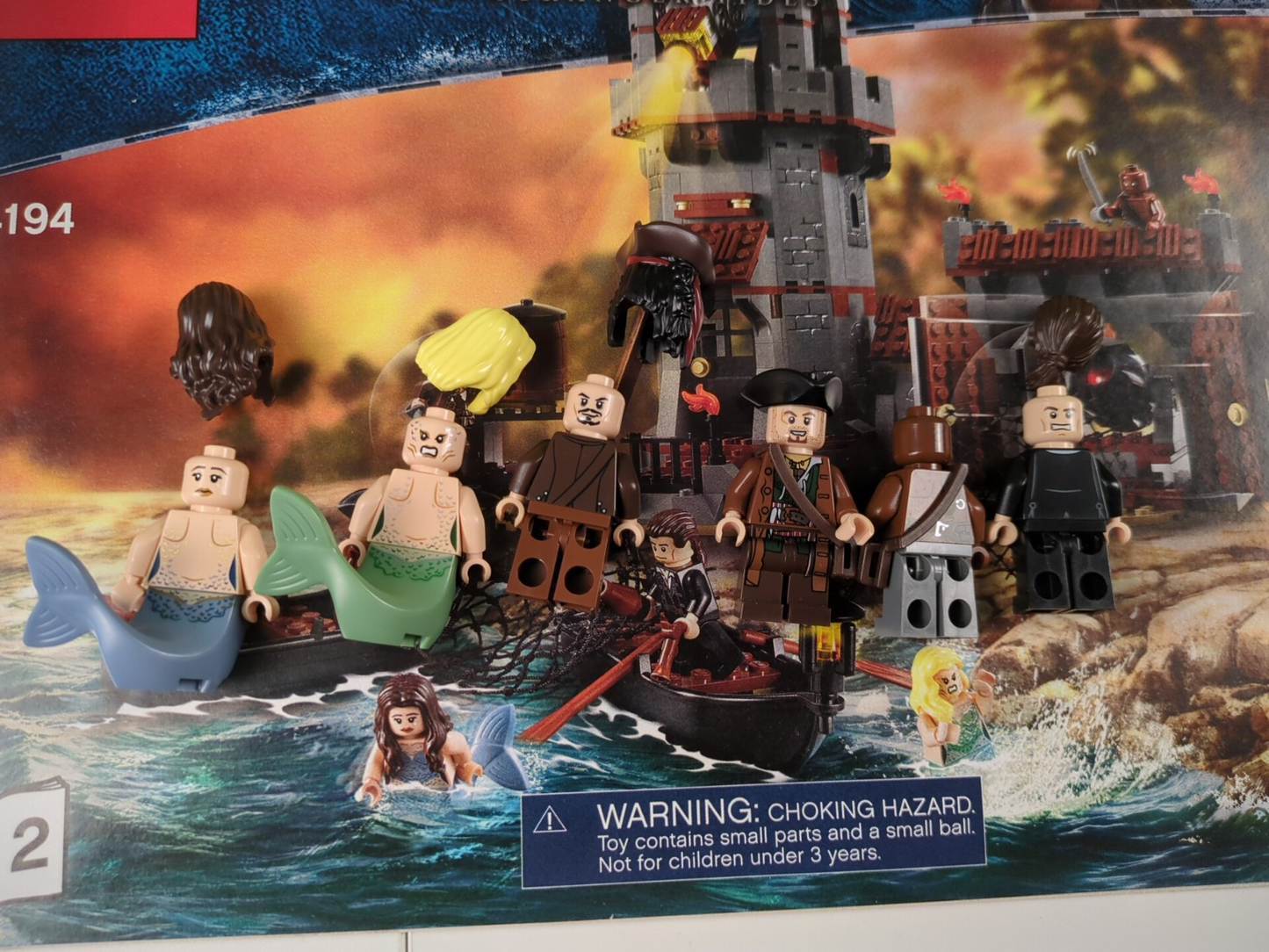 Lego Pirates of the Caribbean: Whitecap Bay Set 4194 - w/ Instructions