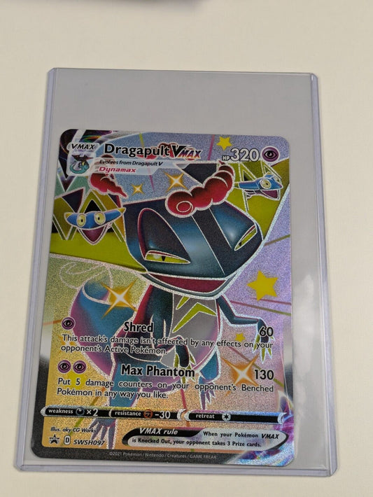 Dragapult VMAX - SWSH097 - Oversized Shiny Sword & Shield - Jumbo Pokemon - NM