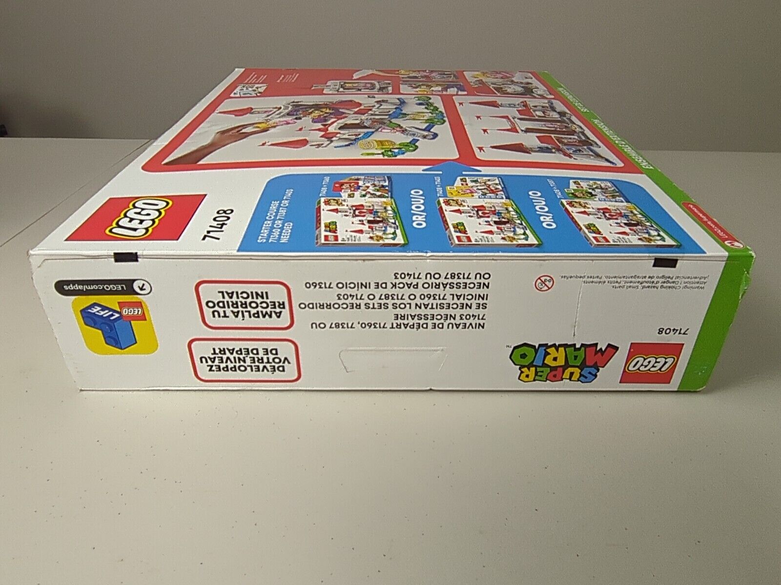 Lego Super Mario: Peach's Castle - Expansion Set 71408 New Sealed in Opened Box