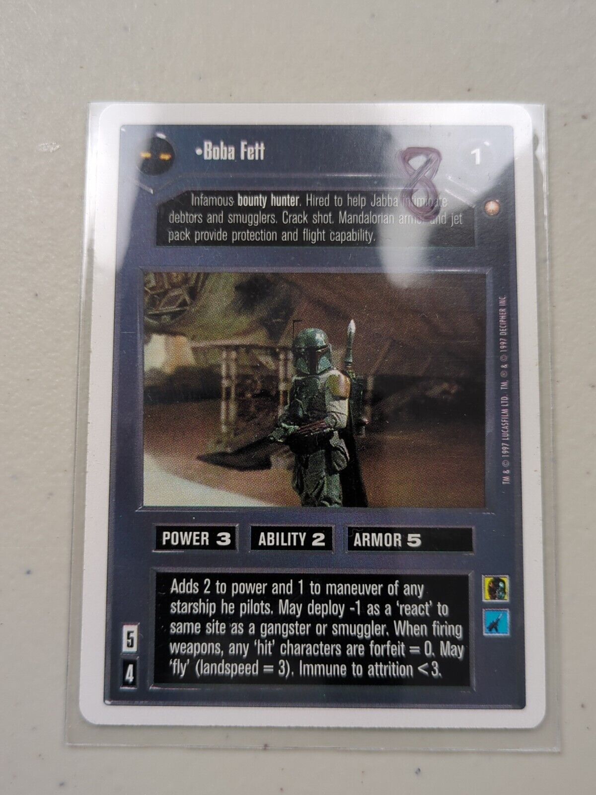 Star Wars Customizable Card Game: Special Edition Boba Fett - Decipher