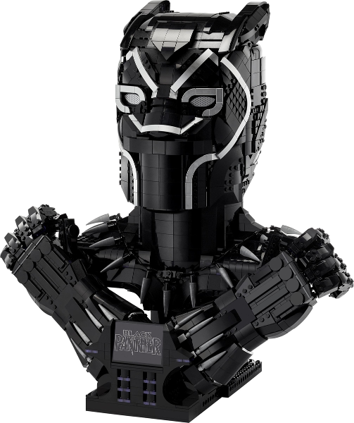 Lego Super Heroes: Sculptures: Black Panther Set 76215