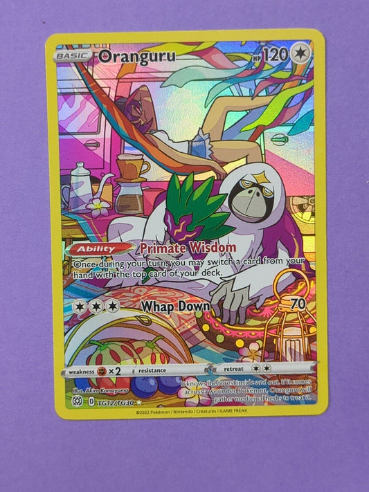 Oranguru - TG12/TG30 - Holo Rare Brilliant Stars - Pokemon - NM