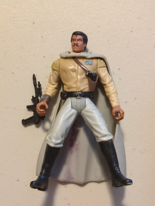 Star Wars POTF Lando Calrissian in Generals Gear 1997 Kenner Loose Action Figure