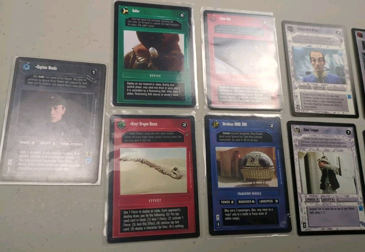 Star Wars Customizable Card Game (SWCCG) - Decipher Lot of 5,000 Cards