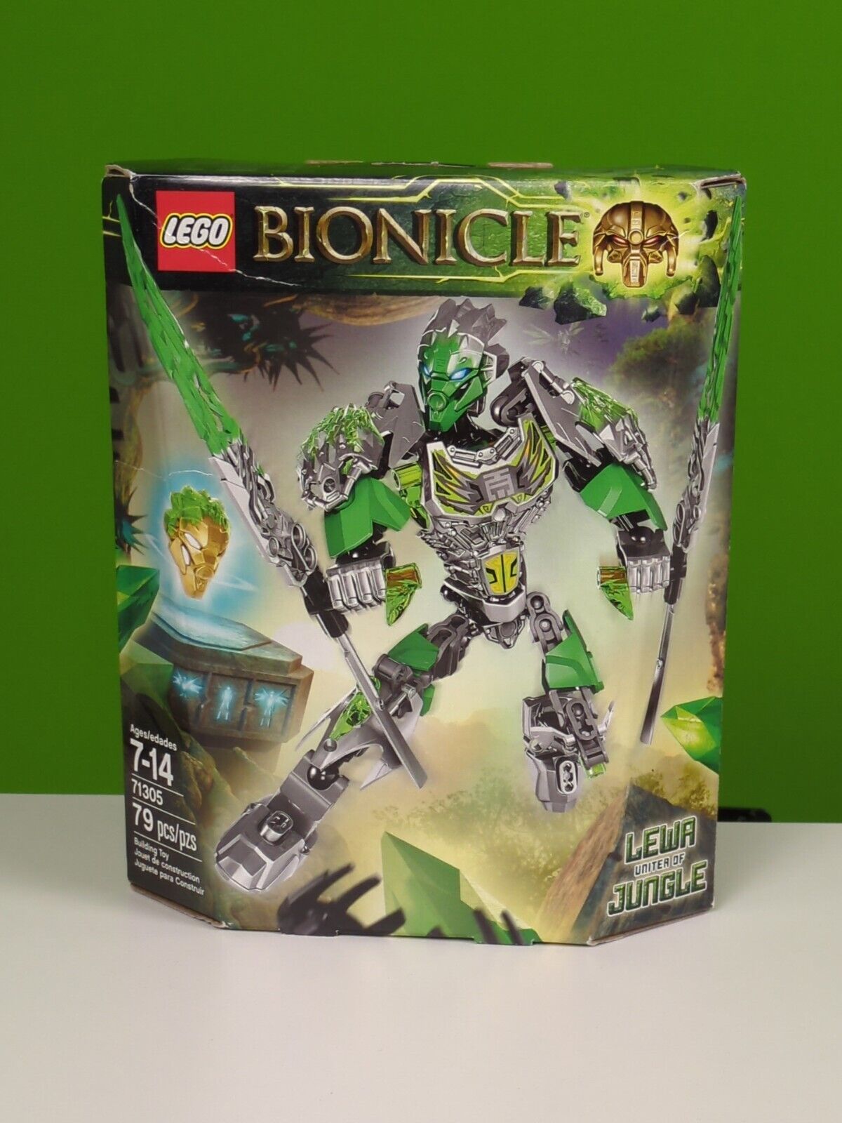 Lego BIONICLE: Lewa Uniter of Jungle Set 71305 BRAND NEW!