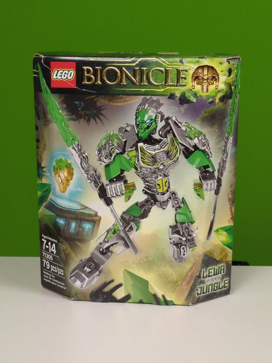 Lego BIONICLE: Lewa Uniter of Jungle Set 71305 BRAND NEW!