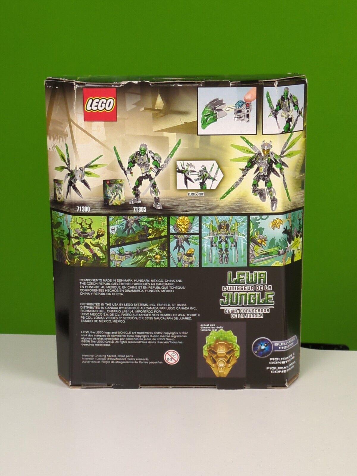 Lego BIONICLE: Lewa Uniter of Jungle Set 71305 BRAND NEW!