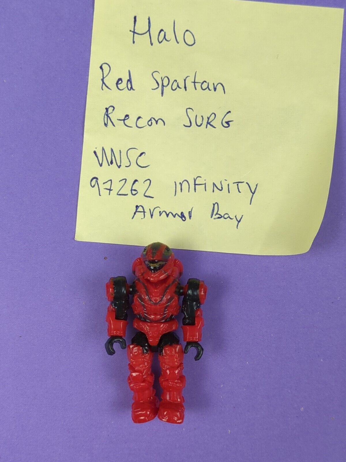 HALO Red Spartan Recon SURG UNSC 97262 Infinity Armor Bay