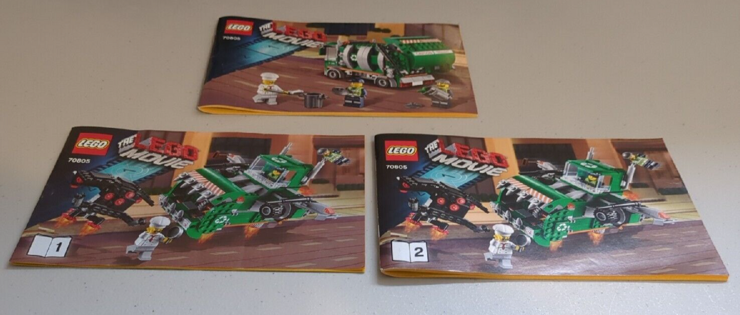 Lego The LEGO Movie: Trash Chomper 70805 - 99%-100% Complete