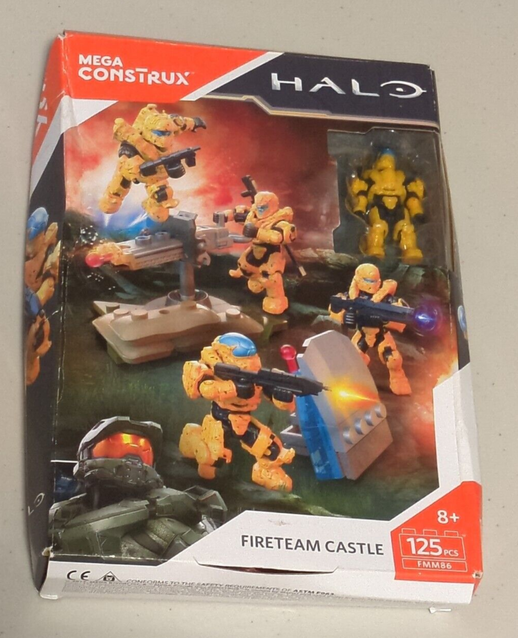 Mega Construx Halo Fireteam Castle Set FMM86 Brand New Sealed In Box!