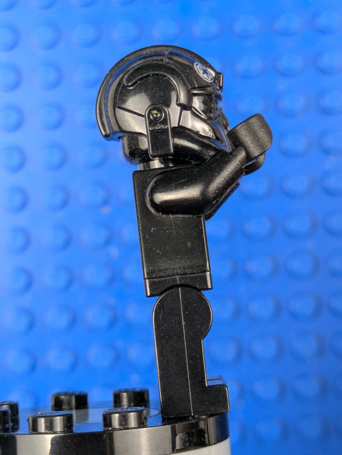 Lego Star Wars: Imperial TIE Fighter Pilot - Black Head sw0268a Sets 9492, 9676