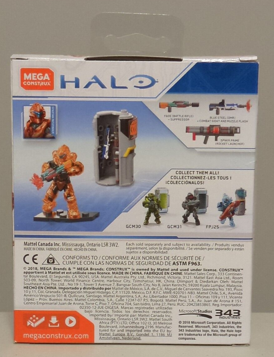 Mega Construx Halo Rockest Boost Power Pack Set FVK10 Brand New Sealed In Box!