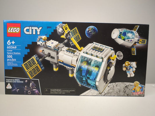 Lego Town: City: Space Exploration: Lunar Space Station Set 60349 New