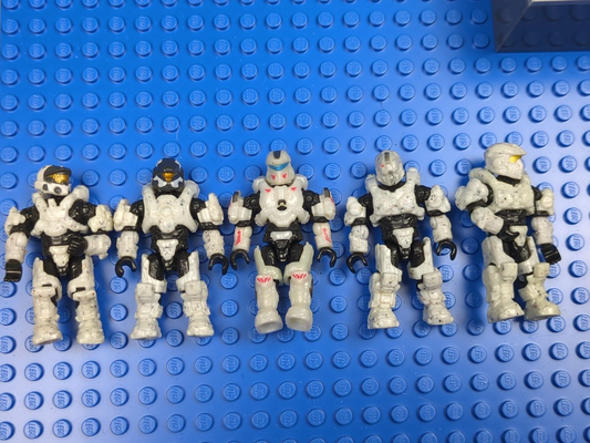 HALO Mega Bloks Construx Spartan Palmer, Gungnir, Aviator, etc Halo Alpha Series