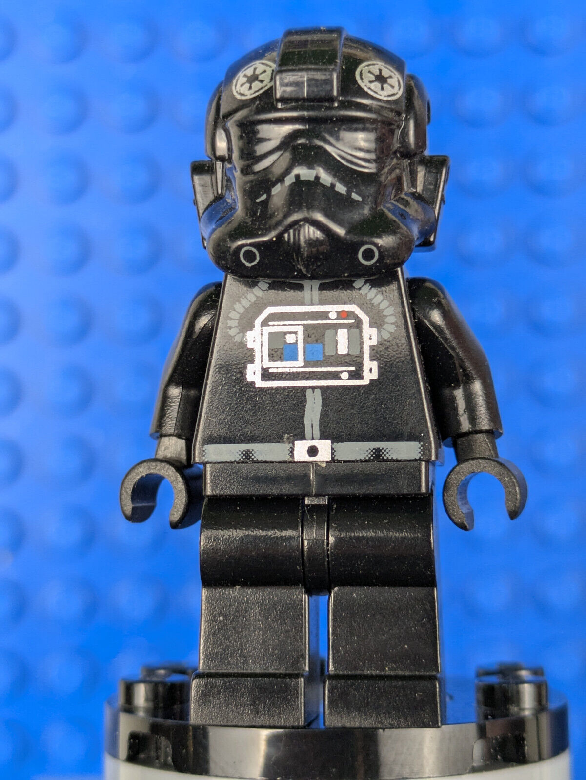 Lego Star Wars: Imperial TIE Fighter Pilot - Black Head sw0268a Sets 9492, 9676