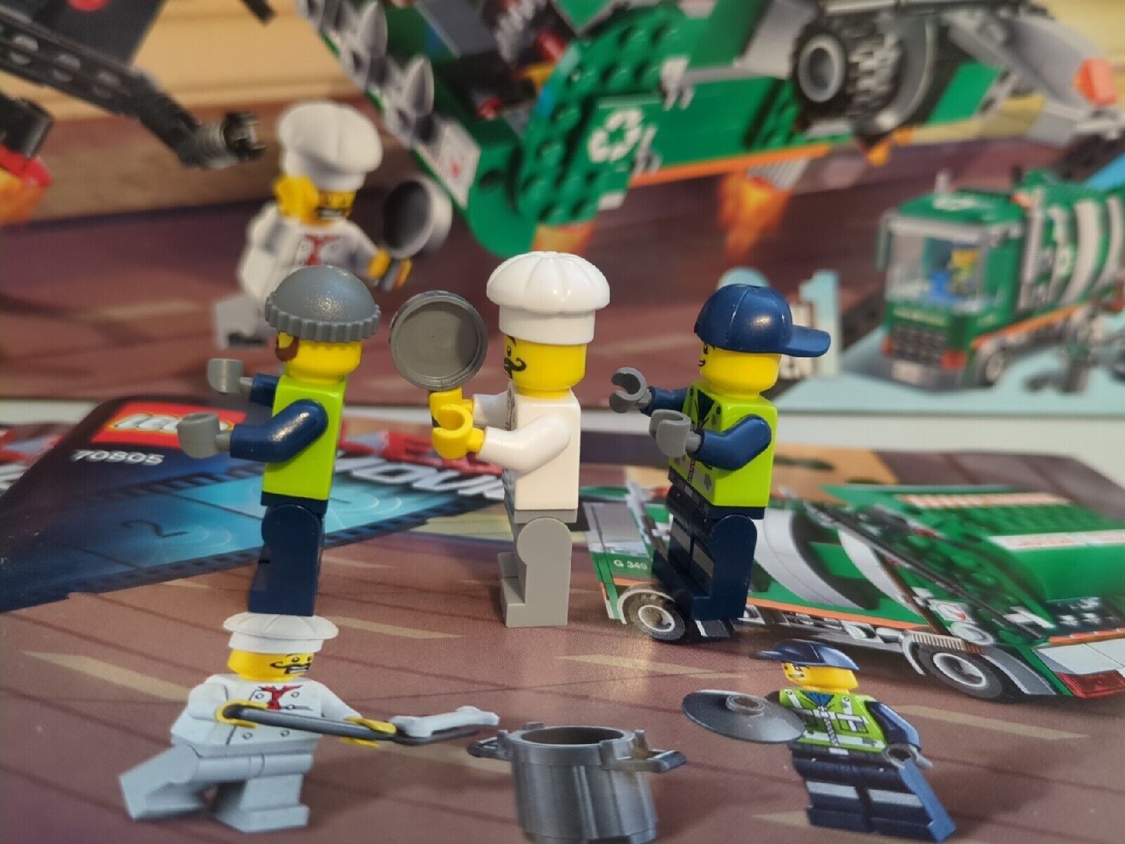 Lego The LEGO Movie: Trash Chomper 70805 - 99%-100% Complete