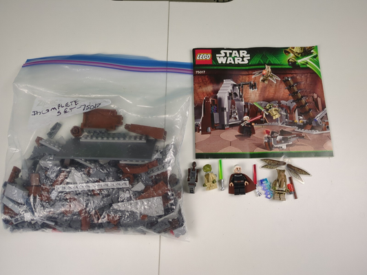 Lego Star Wars: Duel on Geonosis Set 75017 w/ Instructions