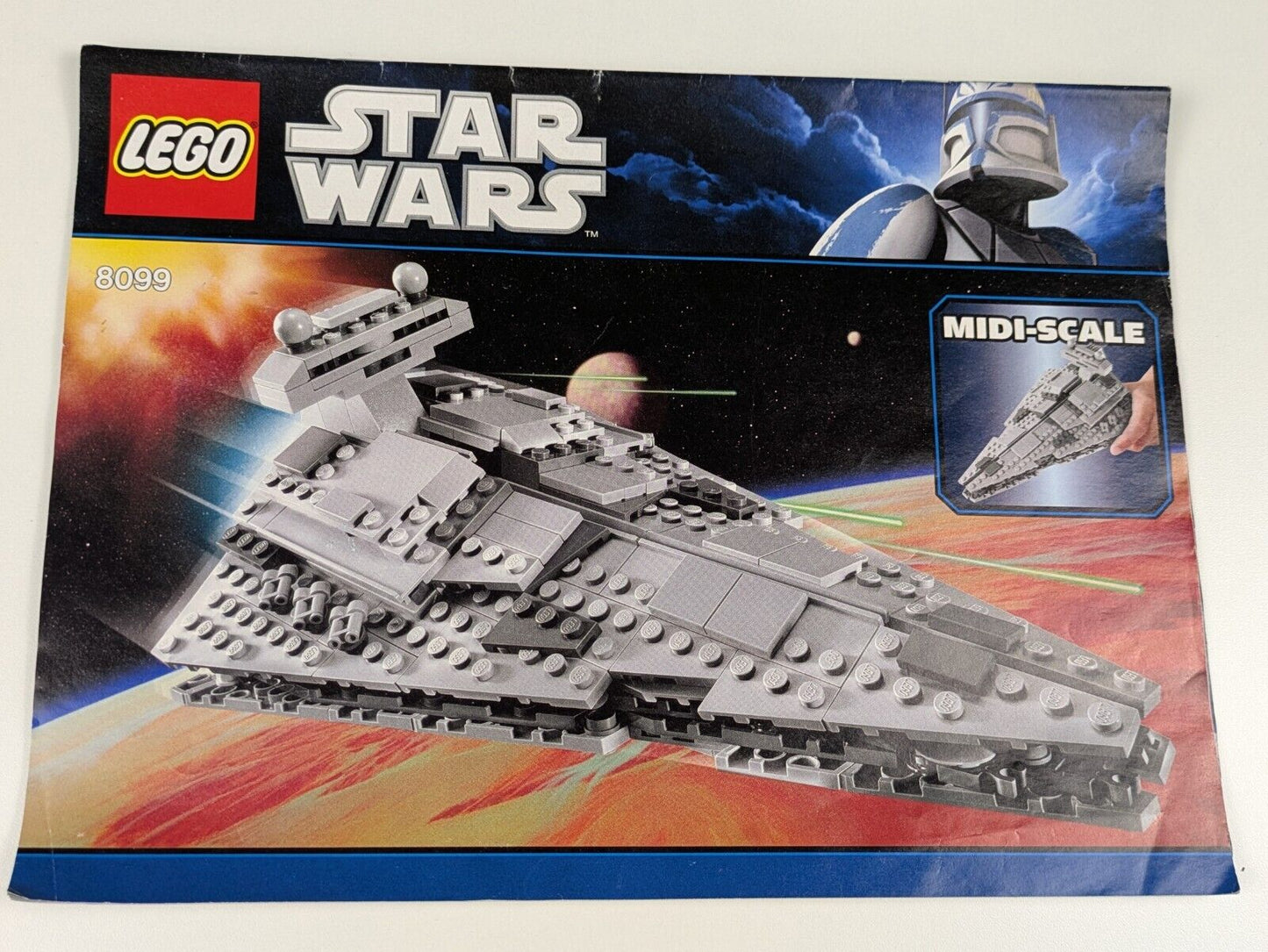 Lego Star Wars: Midi-Scale Imperial Star Destroyer Set 8099 w/ Instructions