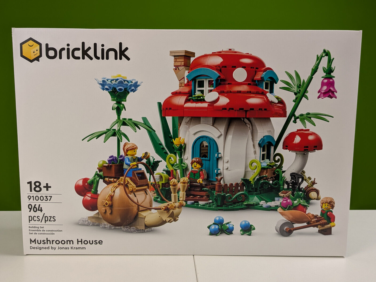 Lego BrickLink Designer Program: Mushroom House Set 910037 - BRAND NEW!