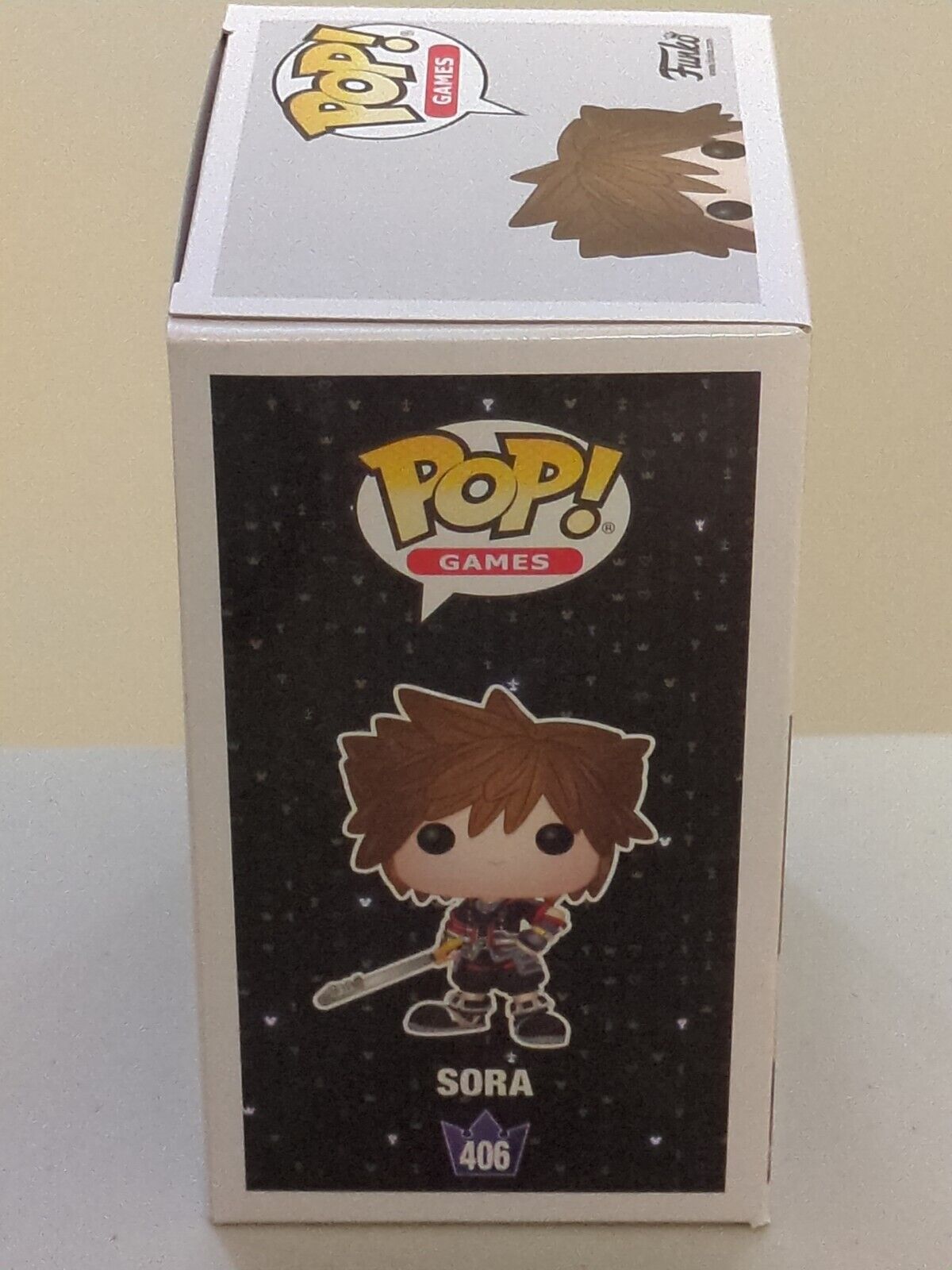 Funko Pop! Games Disney Kingdom Hearts III Sora #406 Vinyl Figure