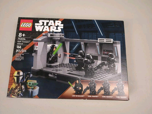 Lego Star Wars: The Mandalorian: Dark Trooper Attack Set 75324 New