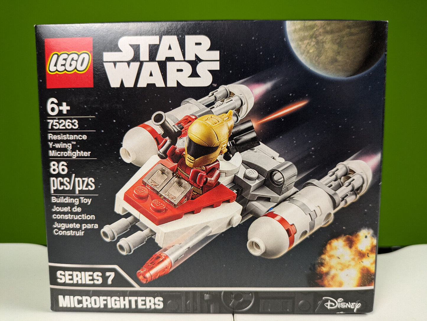 Lego Star Wars: Resistance Y-wing Microfighter Set 75263 BRAND NEW!