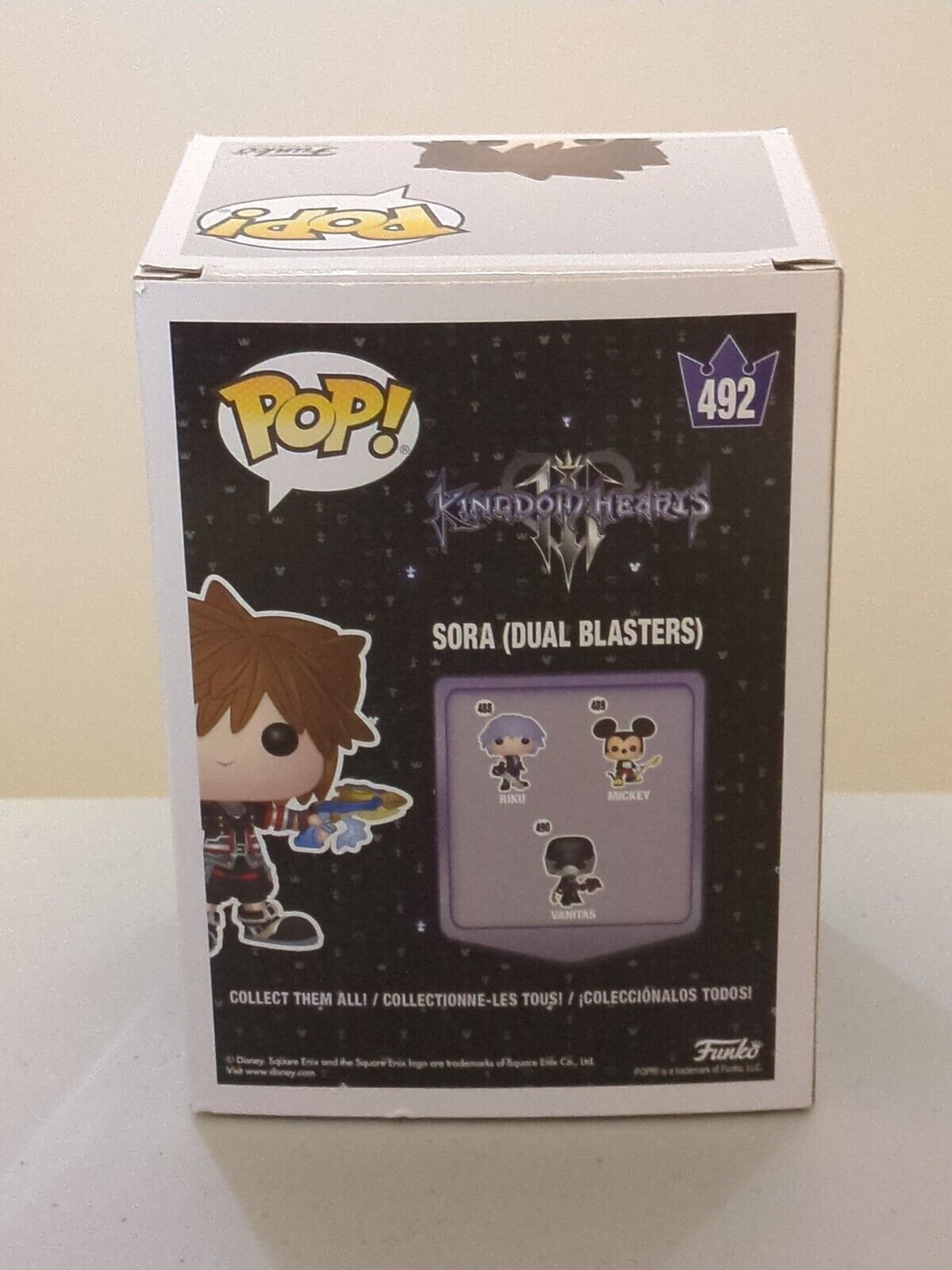 Funko Pop! Disney Kingdom Hearts III Sora (Dual Blasters) #492 Vinyl Figure