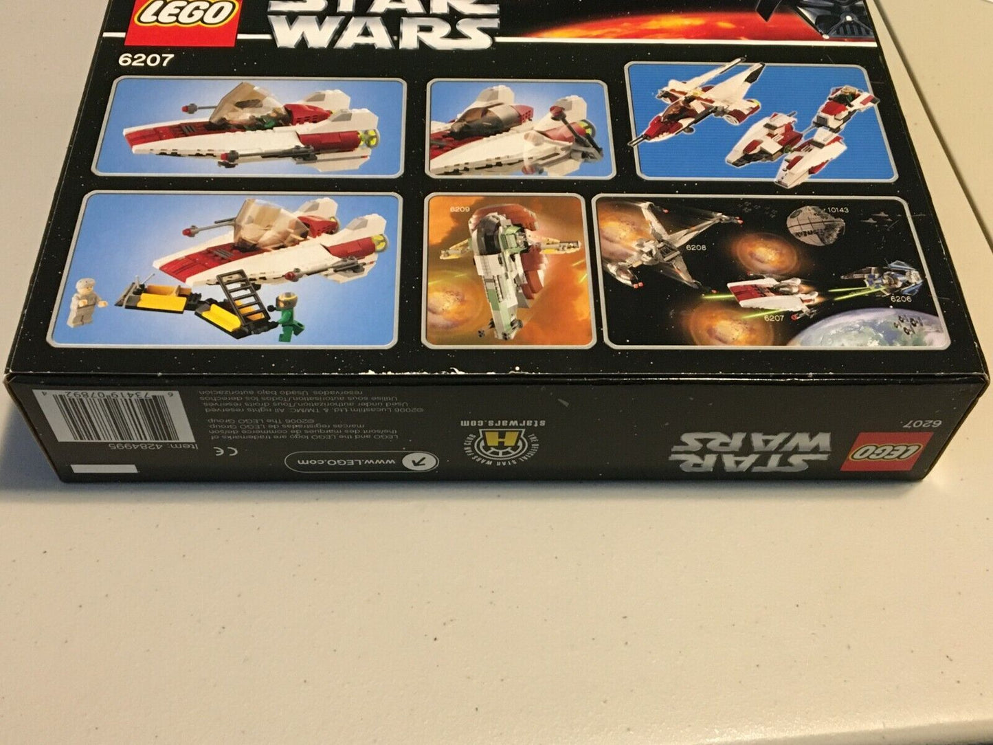 Lego Star Wars 6207 A-Wing Fighter Brand New Sealed