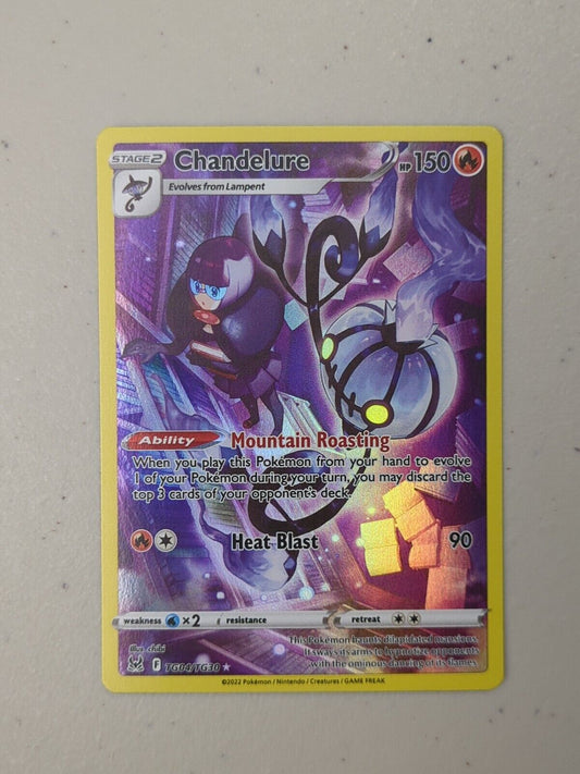 Chandelure - TG04/TG30 - Holo Rare Lost Origin - Pokemon Card - NM