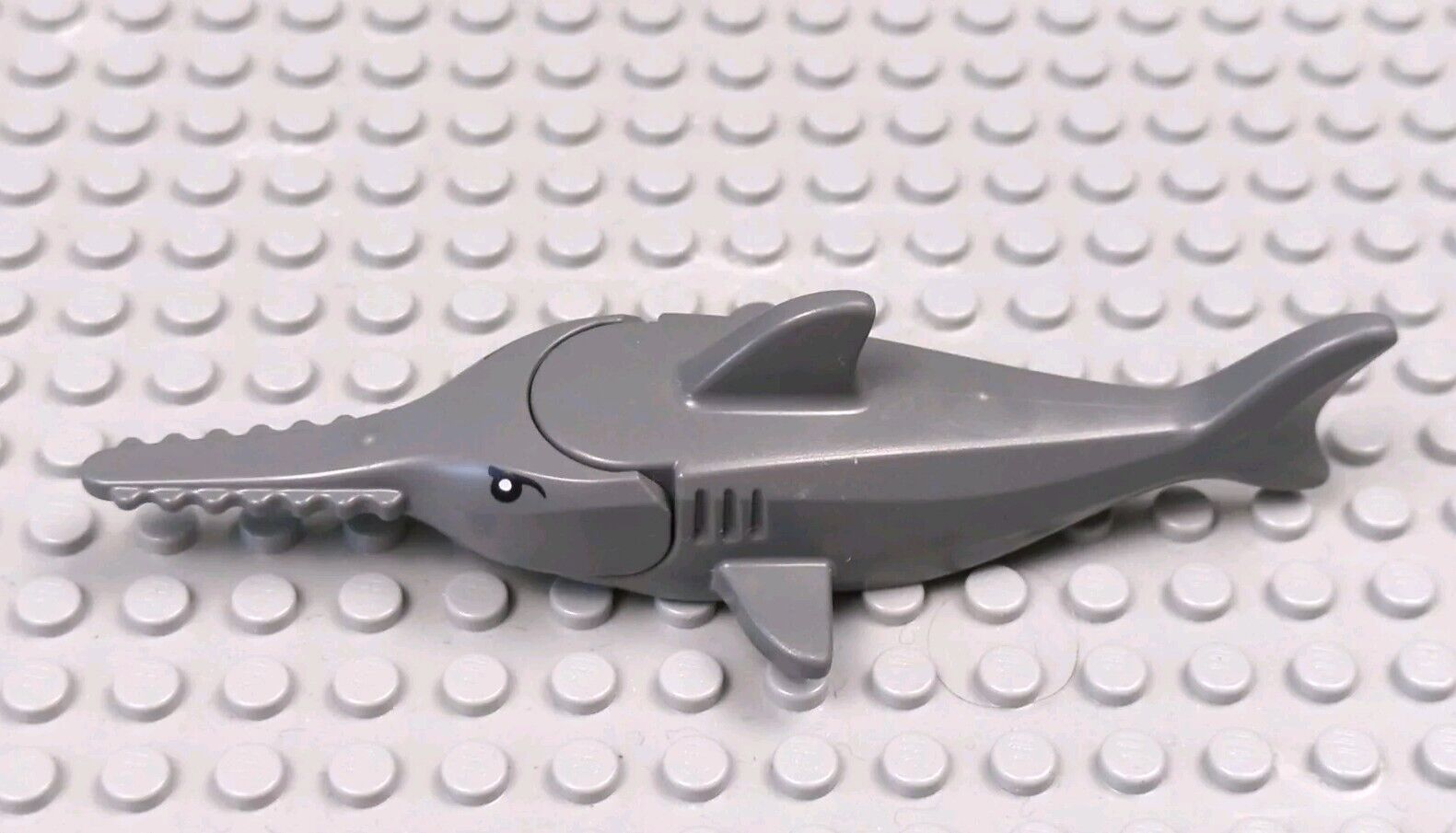 Lego Animal: Water: Sawfish w/ Debossed Gills 14518c02pb01 Sets 70413, 60095