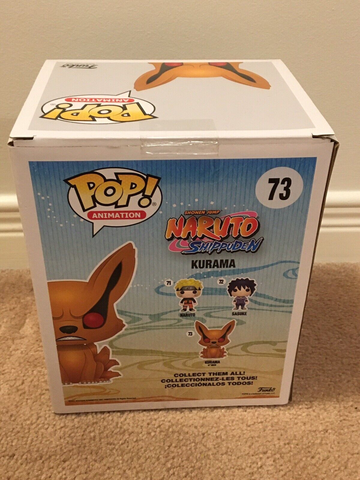 Funko Pop Naruto Kurama #73 Vinyl Figure