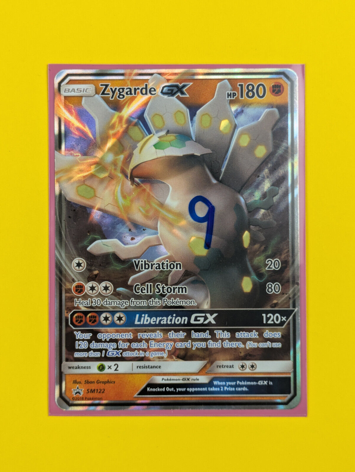 Zygarde GX - SM122 - Promo Sun & Moon Promos - Pokemon Card - NM