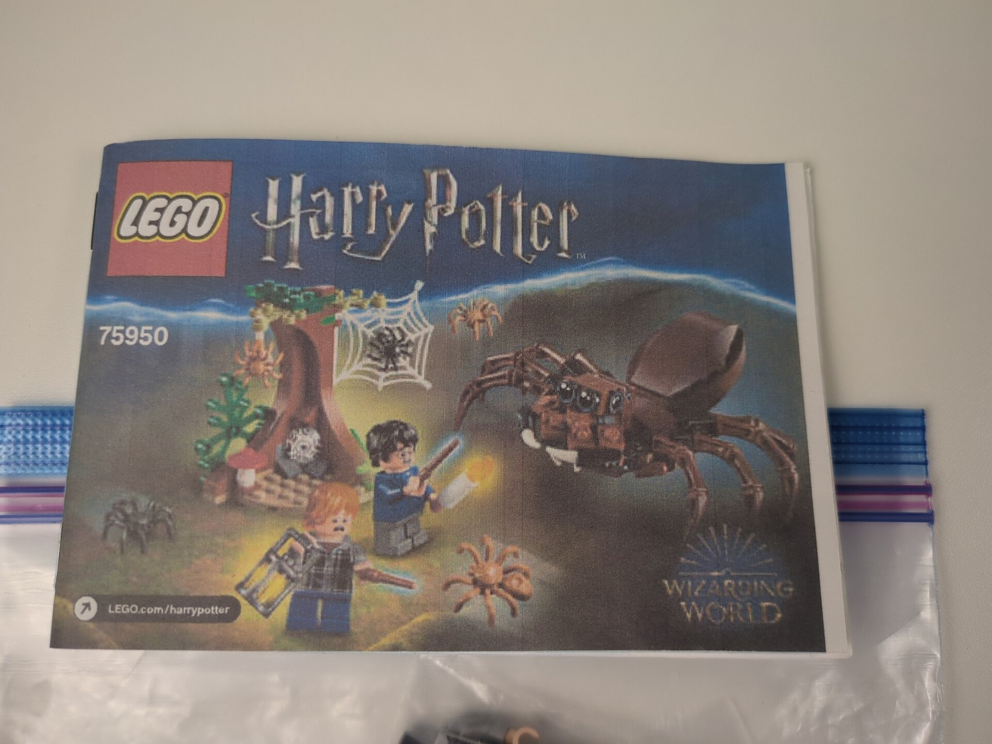 Lego Harry Potter: Chamber of Secrets: Aragog's Lair Set 75950 - w/ Instructions