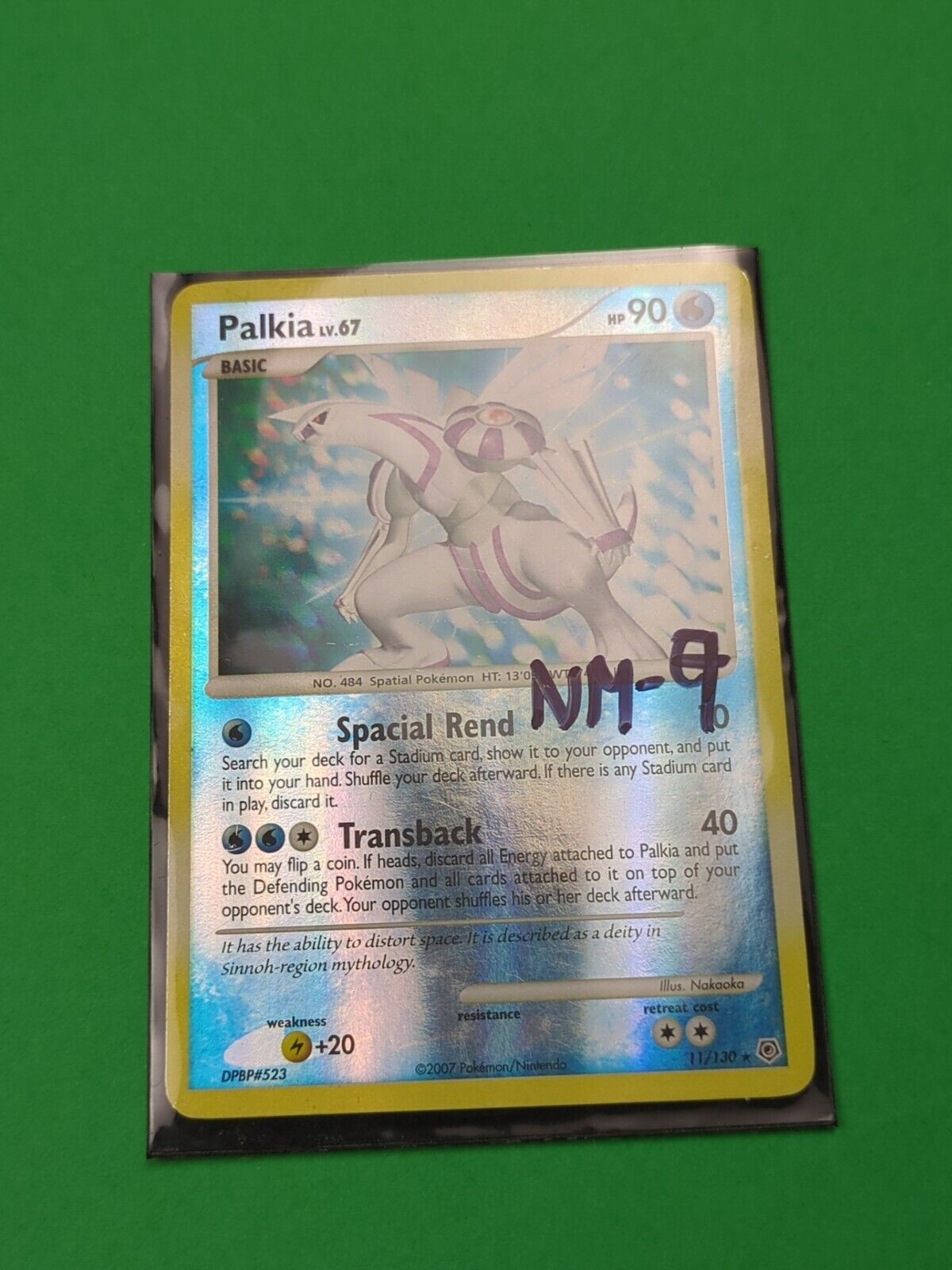 Palkia - 11/130 - Holo Rare Reverse Holo Diamond & Pearl - Pokemon Card - NM