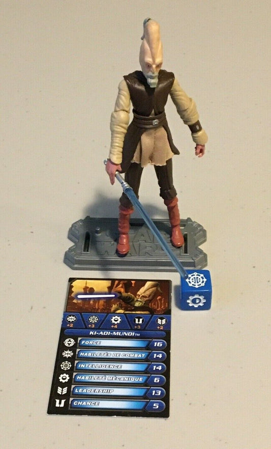 Star Wars Clone Wars 2010 Ki-Adi-Mundi Action Figure CW25 Complete TCW Complete 