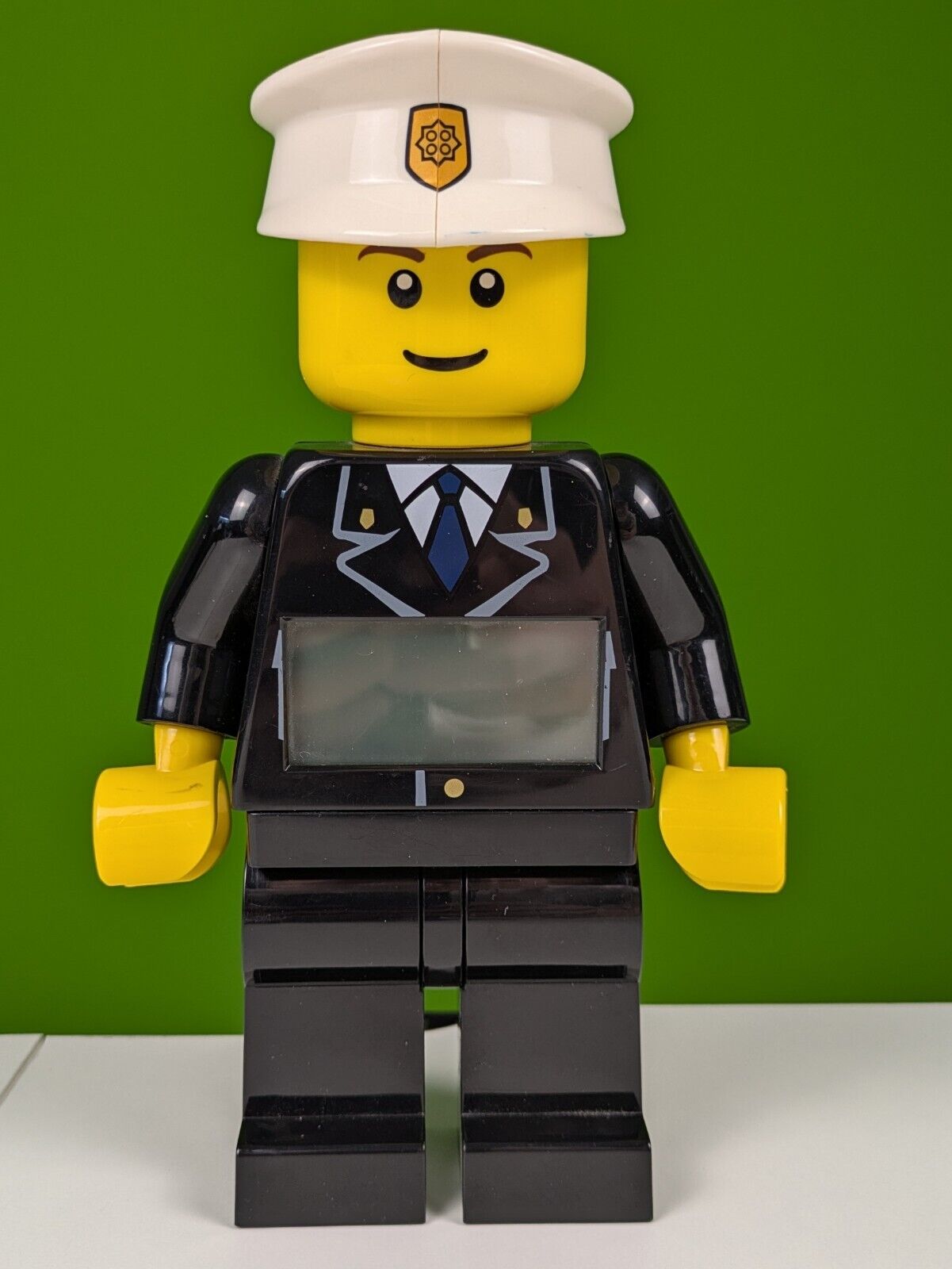 Lego Clock: Town: City: Digital Clock, City Policeman Figure Alarm Clock 9002274