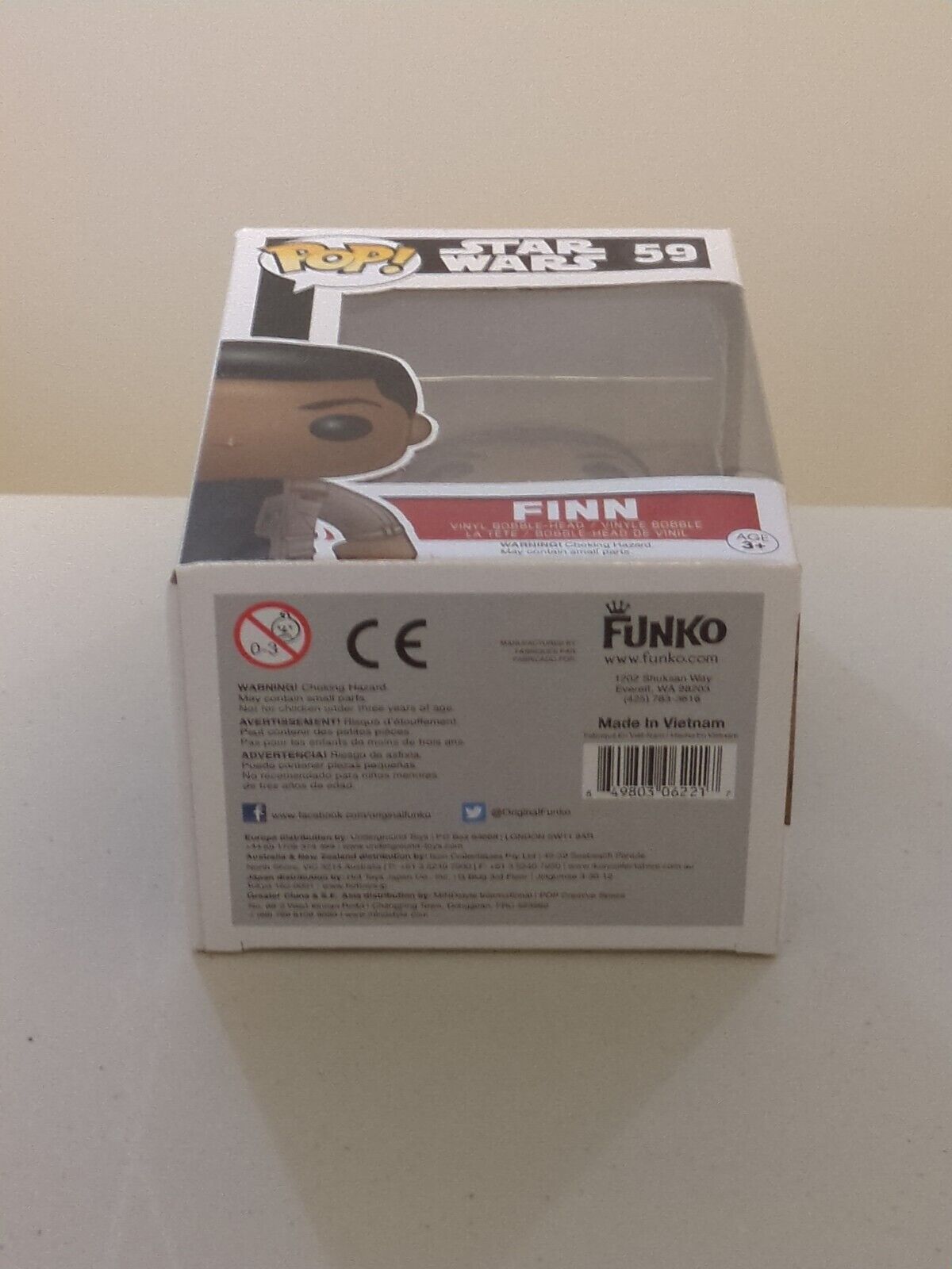 Funko Pop! Star Wars Finn #59 Vinyl Figure