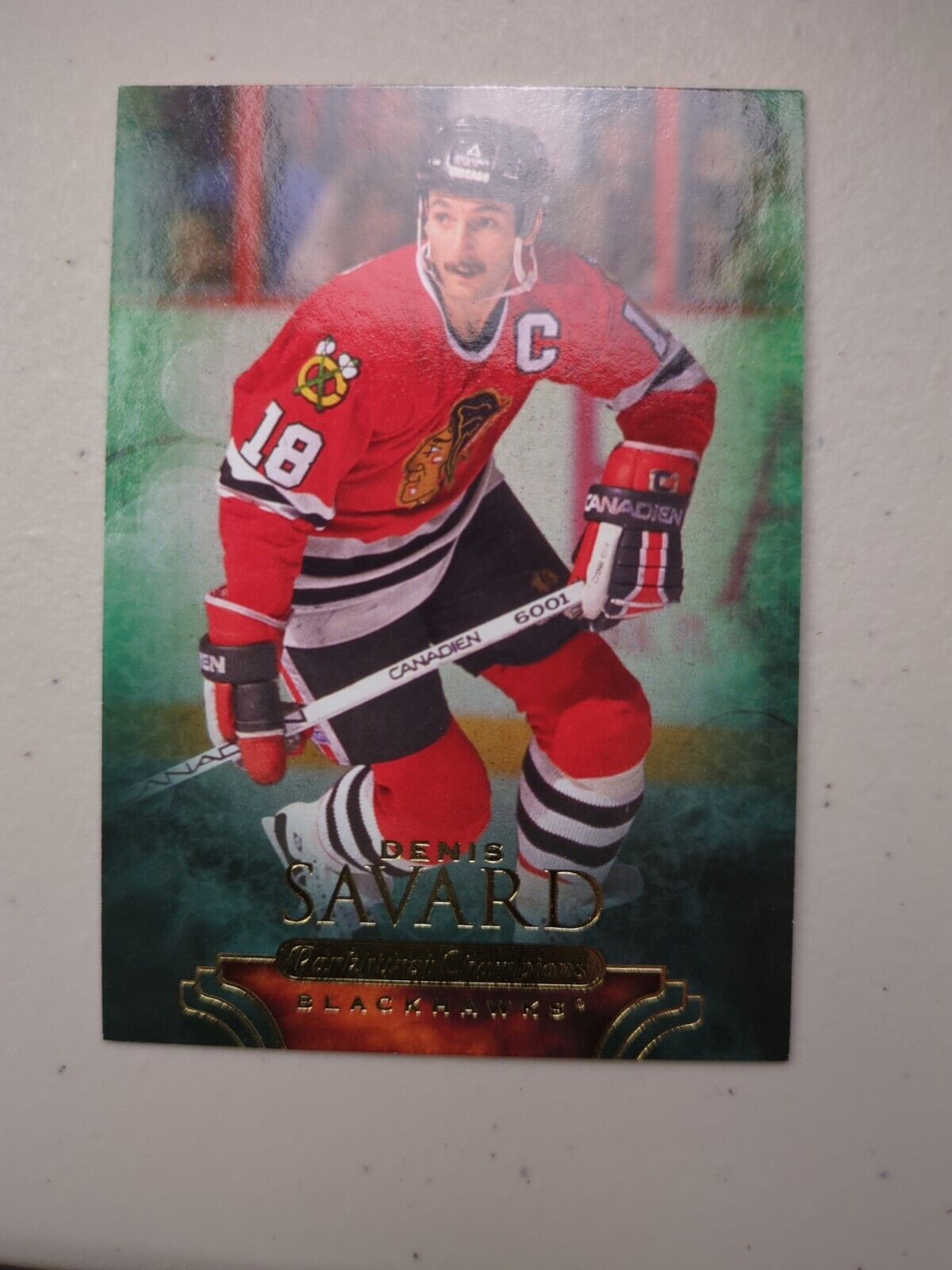 2011-12 Parkhurst Champions Denis Savard Card #33 Chicago Blackhawks