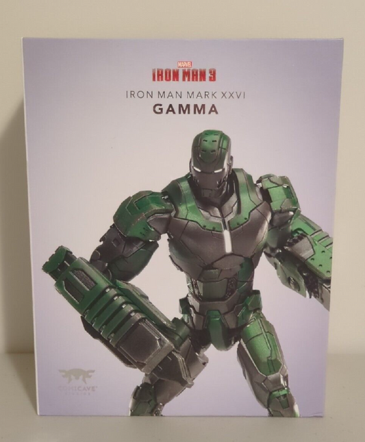 Comicave Studios Marvel Iron Man Mark XXVI (26) Collectible Figure, Gamma