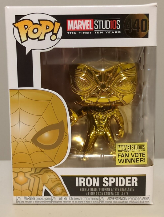 Funko Pop 440 Marvel Studios Iron Spider Vinyl Figure