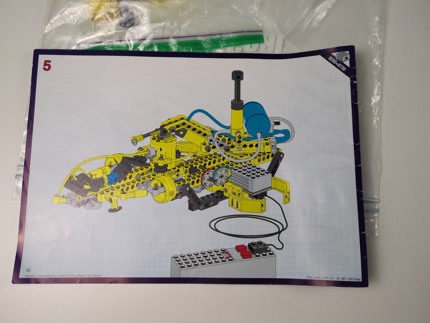 Lego Technic: Model: Harbor: Search Sub Set 8250-8299 w/ Instructions