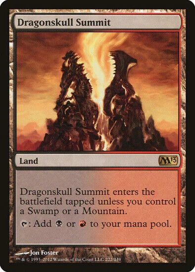 MTG: Magic The Gathering: 2013 Core Set: Dragonskull Summit - Near Mint