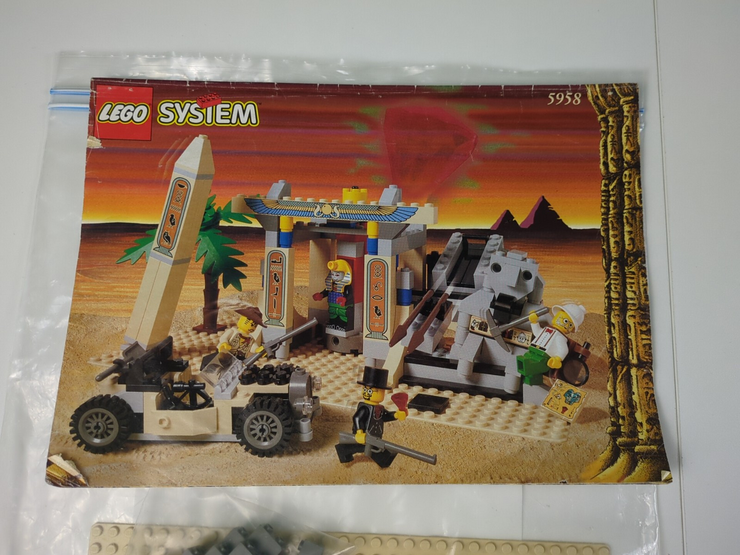 Lego Adventurers: Desert: Mummy's Tomb Set 5958 - w/ Instructions