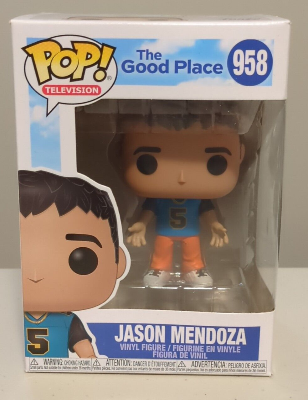 Funko Pop TV The Good Place Jason Mendoza #958 Vinyl Figure