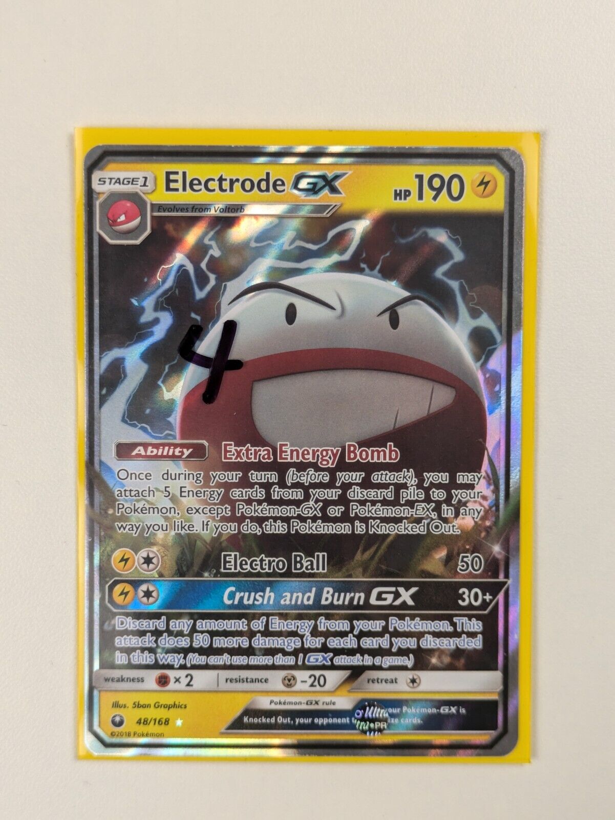 Electrode GX - 48/168 - Ultra Rare Celestial Storm - Pokemon Card - NM